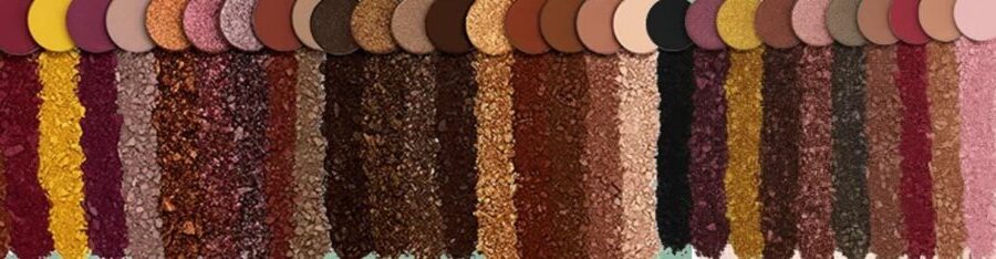 Палитра теней для зелёных глаз